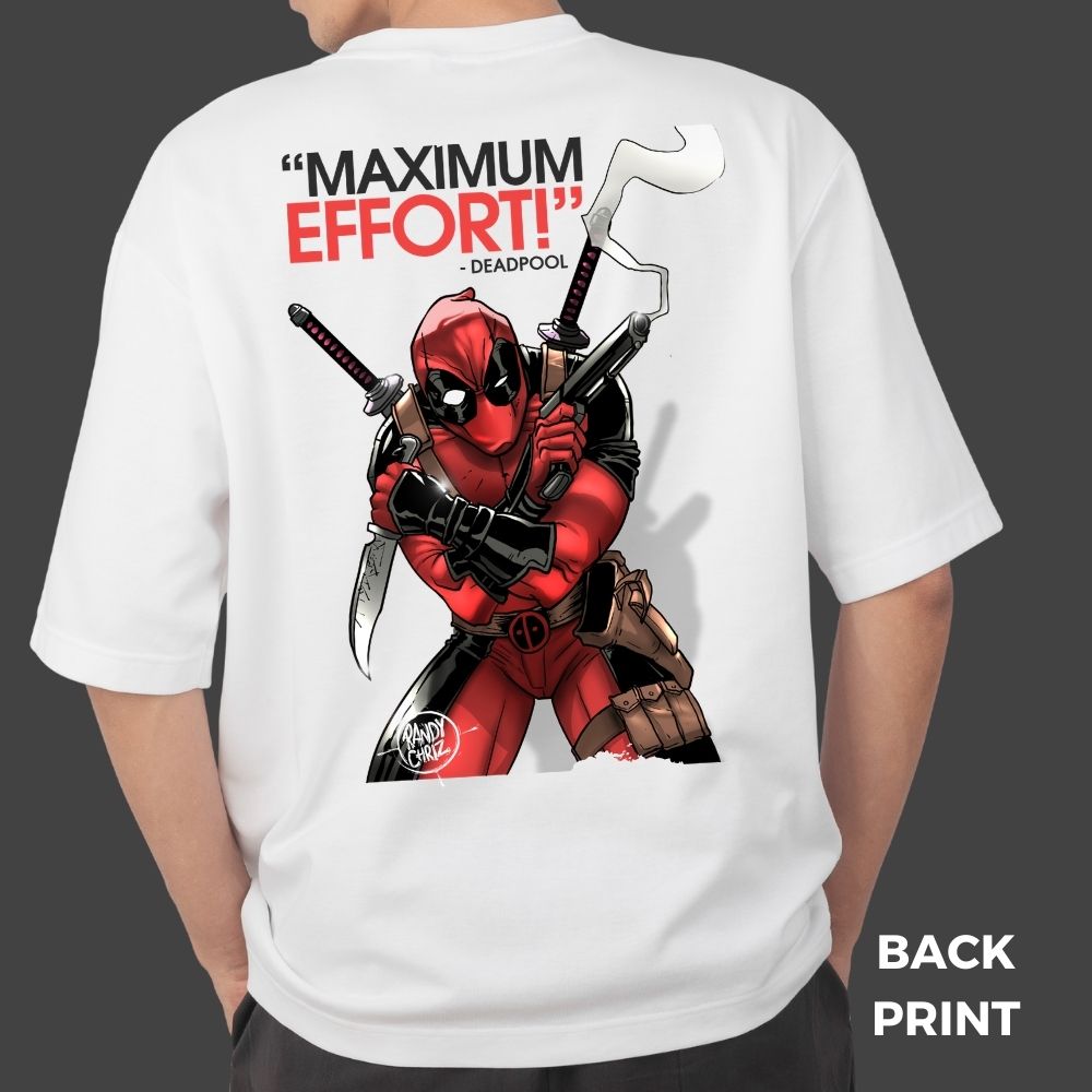 Deadpool Max Effort Tshirt